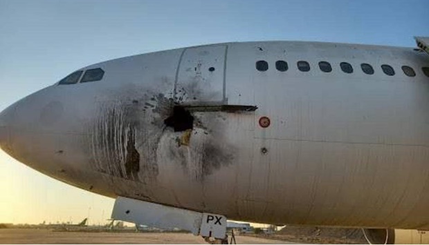 rockets-hit-baghdad-airport-compound-disused-civilian-plane-damaged-police