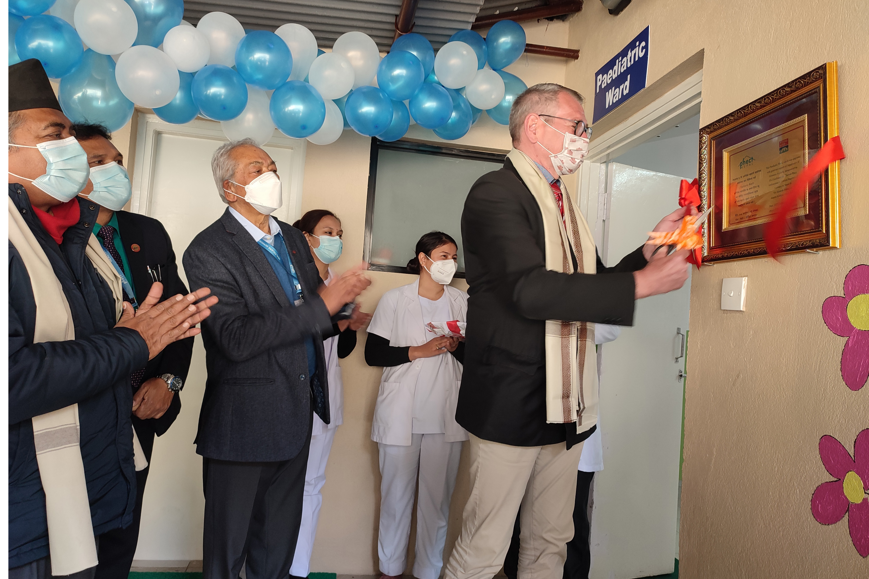 german-ambassador-prinz-inaugurates-pediatric-ward-of-kirtipur-hospital