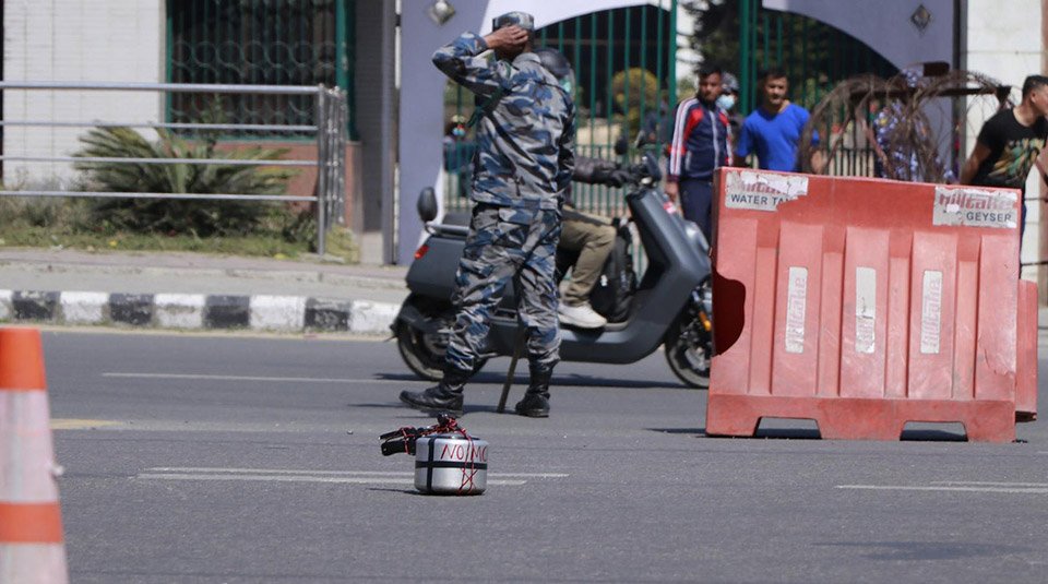 suspicious-object-found-near-parliament-building-in-new-baneshwor-police-investigation-underway