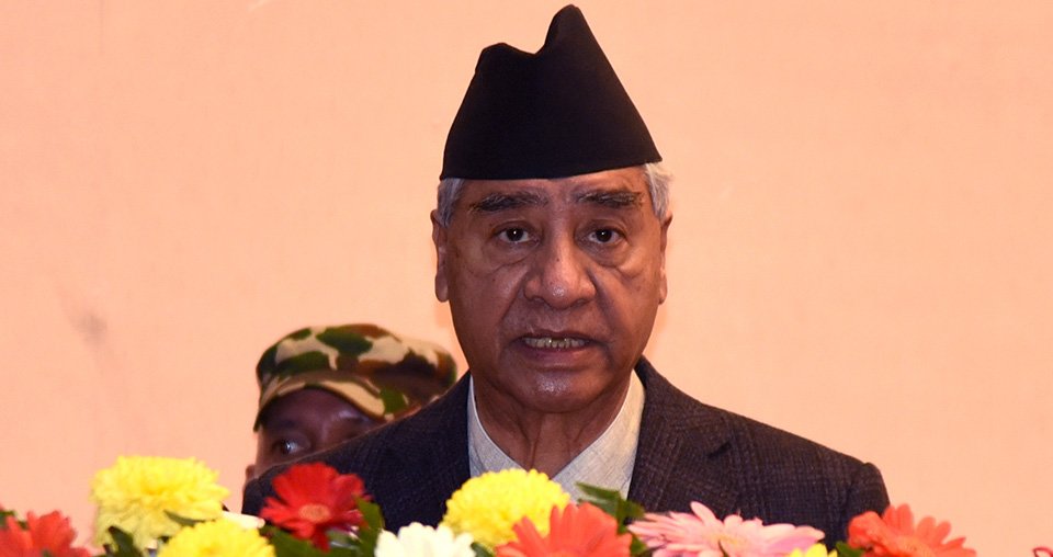 pm-deuba-says-govt-has-prioritised-climate-change-impact-reduction-policy