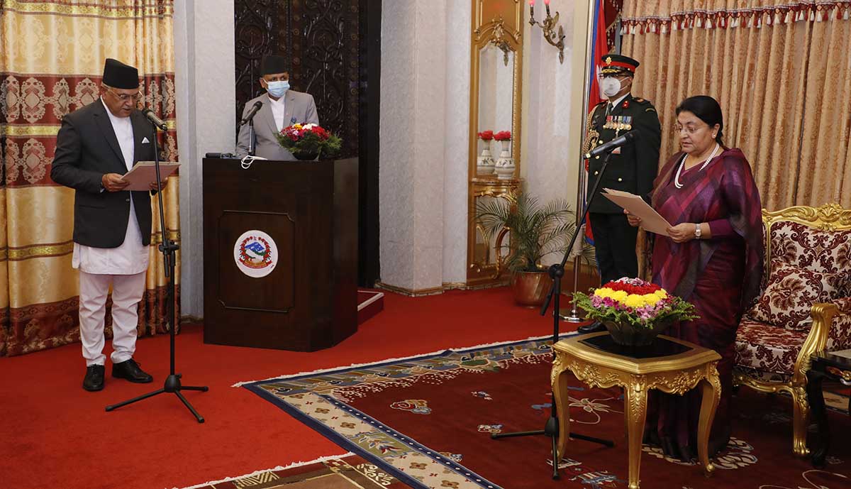 nepali-ambassador-to-us-khatri-takes-oath-of-office-and-secrecy