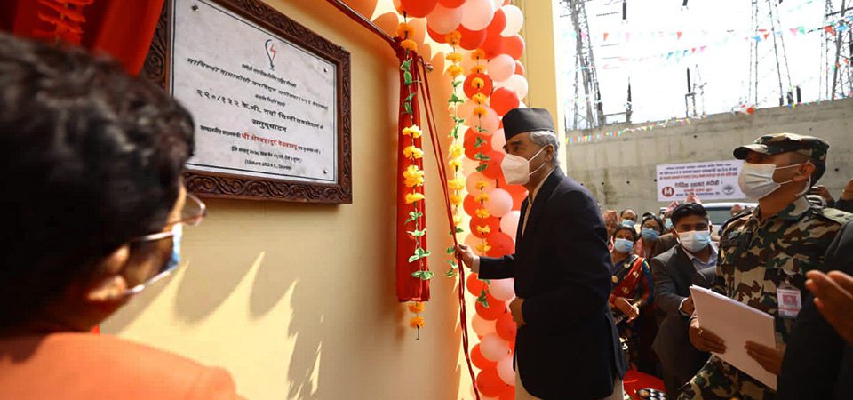 prime-minister-deuba-inaugurates-khimti-substation