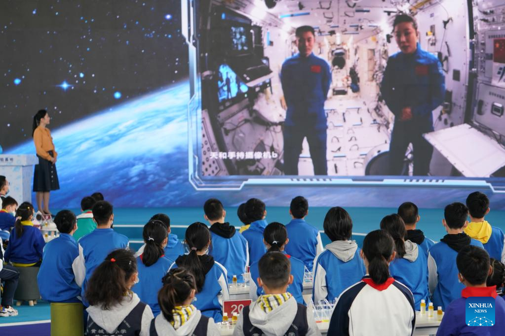 second-live-class-held-from-chinas-space-station