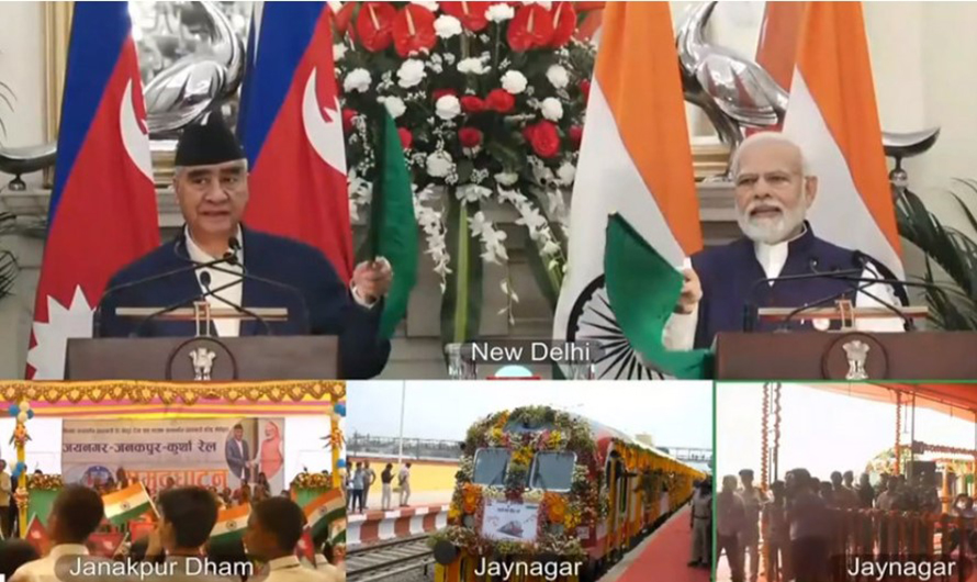 pm-deuba-indian-pm-modi-jointly-inaugurate-nepal-railway