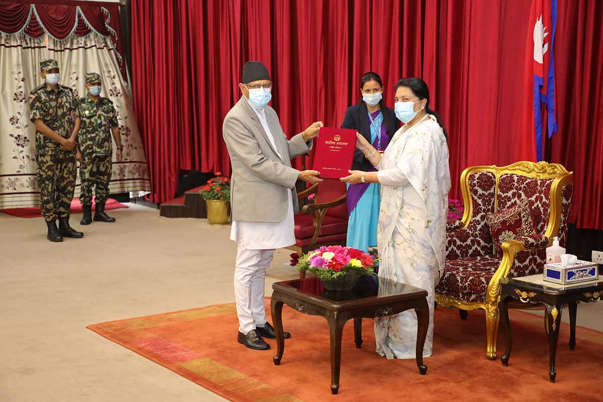 annual-report-of-sc-submitted-to-president-bhandari