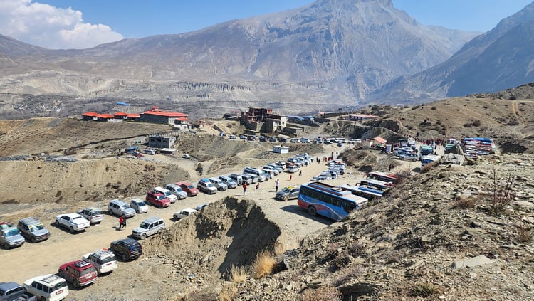 Influx of devotees in Muktinath (Photo Feature)