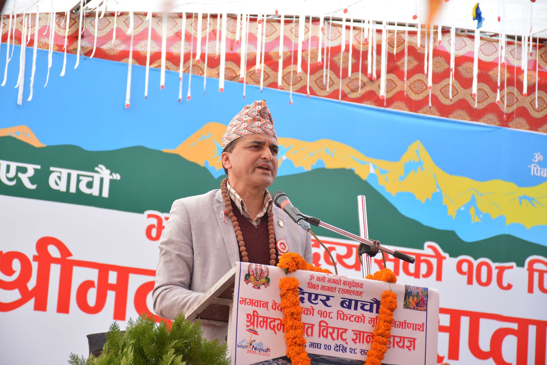 govt-on-the-right-track-minister-bhattarai